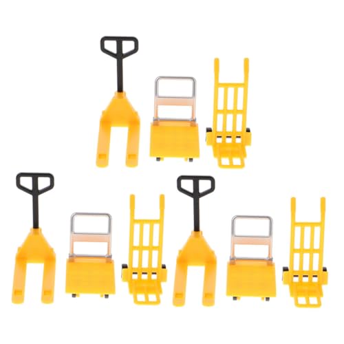 POPETPOP 3Sätze Teiliges Gabelstapler Vielseitige Fahrzeugmodelle für Lernrequisiten und DIY Dekoration Sicher und Unterhaltsam POPETPOP 3Sätze Teiliges Gabelstapler Vielseitige Fahrzeugmodelle für Lernrequisiten und DIY Dekoration Sicher und Unterhaltsam von POPETPOP
