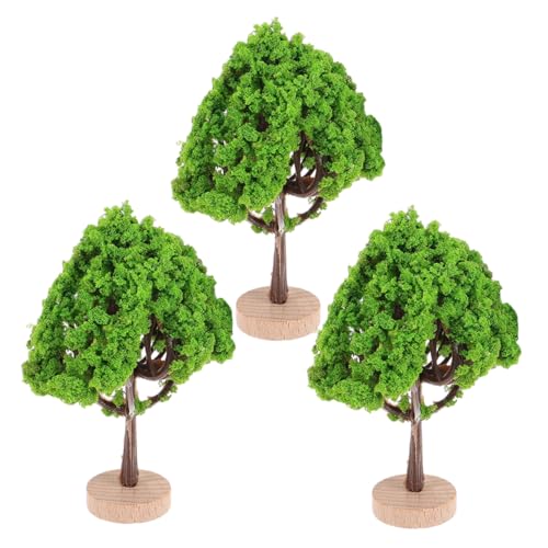 POPETPOP 3stücke Miniatur Bäume Für Landschaftsmodelle Realistische Diorama Bäume Mit Sockel Für Landschaftsdekoration Und Modellbahn-szenarien POPETPOP 3stücke Miniatur Bäume Für Landschaftsmodelle Realistische Diorama Bäume Mit Sockel Für Landschaftsdekoration Und Modellbahn-szenarien von POPETPOP