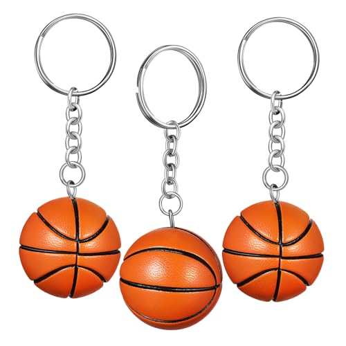 POPETPOP 3Stücke Basketball Schlüsselanhänger für Basketball Partygeschenke Rucksack Anhänger Schlüsselring für Basketball Fans Leichtes und Starkes Design für Dekoration POPETPOP 3Stücke Basketball Schlüsselanhänger für Basketball Partygeschenke Rucksack Anhänger Schlüsselring für Basketball Fans Leichtes und Starkes Design für Dekoration von POPETPOP