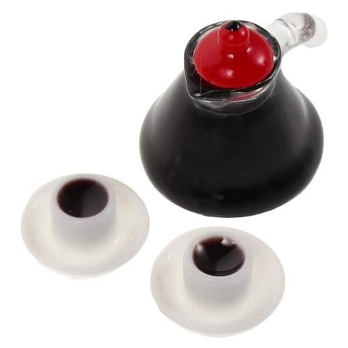 POPETPOP 3Stücke Kaffeekanne Teiliges Puppenhaus Zubehör Realistische Mini Kaffeetassen für Rollenspiele für Puppenhaus Szenen und Kreative Spielwelten POPETPOP 3Stücke Kaffeekanne Teiliges Puppenhaus Zubehör Realistische Mini Kaffeetassen für Rollenspiele für Puppenhaus Szenen und Kreative Spielwelten von POPETPOP