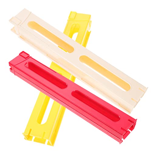 POPETPOP 3Stücke Teiliges Domino Zubehör für Domino Zug Clips für Automatisches für Kreative Domino Spiele Zufällige Farben Perfektes für Geburtstage und Feiertage von POPETPOP