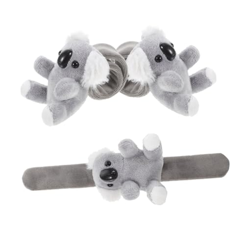 POPETPOP 3stücke Tier Plush Slap Armbänder Für Junge Mädchen Lustige Weiche Handgelenkspielzeuge Für Geburtstagsfeiern Und Themenpartys Sammelbare Tierdesigns Für Jungen Und Mädchen von POPETPOP