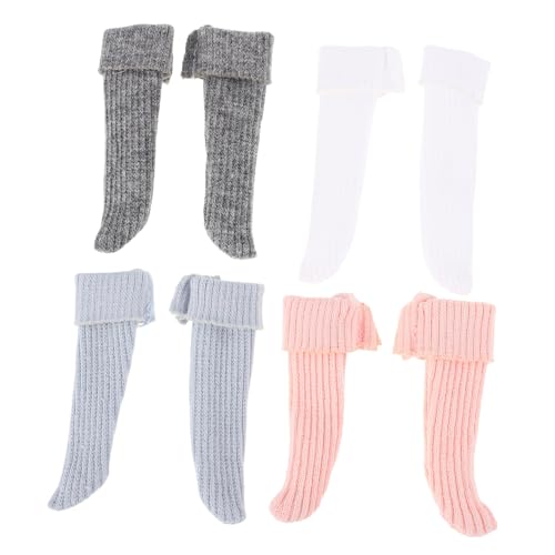 POPETPOP 4 Paare Puppensocken in Candy Farben Weiche Socken für Puppen Vielseitiges Zubehör für Puppenkleidung Passend für Verschiedene Outfits und Anlässe Bequem und Modisch POPETPOP 4 Paare Puppensocken in Candy Farben Weiche Socken für Puppen Vielseitiges Zubehör für Puppenkleidung Passend für Verschiedene Outfits und Anlässe Bequem und Modisch von POPETPOP