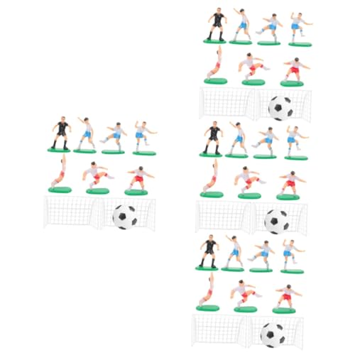 POPETPOP 4 Sätze Dekoration Der Fußballmannschaft Dekorationen Fußballdekoration Für Kuchen Sportball-cupcake-topper Thematisiert Fußball-geburtstagskuchendekoration Tonhöhe Miniatur Pvc POPETPOP 4 Sätze Dekoration Der Fußballmannschaft Dekorationen Fußballdekoration Für Kuchen Sportball-cupcake-topper Thematisiert Fußball-geburtstagskuchendekoration Tonhöhe Miniatur Pvc von POPETPOP