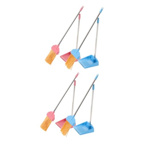 POPETPOP 4 Sätze Simulierte Besenmüllschaufel Minifiguren Requisiten Miniaturen Mini-Zierbesen Mini-Kehrschaufel- Spielhauszubehör Besen Modelle Besenfiguren Plastik POPETPOP 4 Sätze Simulierte Besenmüllschaufel Minifiguren Requisiten Miniaturen Mini-Zierbesen Mini-Kehrschaufel- Spielhauszubehör Besen Modelle Besenfiguren Plastik von POPETPOP