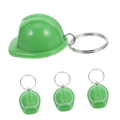 POPETPOP 4 Stück Bau Hut Schlüsselanhänger-Ornamente Bau-Partyhüte Miniatur-Schutzhelm Miniatur-Bauhut Bau Party Gefälligkeiten Hut Schlüsselanhänger Zinklegierung Green POPETPOP 4 Stück Bau Hut Schlüsselanhänger-Ornamente Bau-Partyhüte Miniatur-Schutzhelm Miniatur-Bauhut Bau Party Gefälligkeiten Hut Schlüsselanhänger Zinklegierung Green von POPETPOP