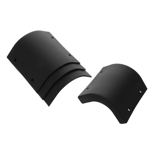 POPETPOP 4 Stück Eishockeytisch -kantenschutz Lufthockeytischzubehör Kantenschutz Für Hockey-tische Plastik Black von POPETPOP