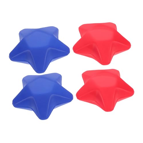 POPETPOP 4 Stück Fünfzackiger Sterngriffball Stressabbauendes Sensorische Spielzeuge Stern-stressbälle Star Squeeze Ball Bälle Für Fingertrainer Handgriff-kraftball Pu von POPETPOP