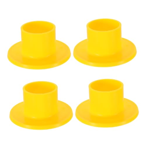 POPETPOP 4 Stück Kunststoffsockel Spielplatzstangen Basisrohr Sockelschutz Spielplatzrohrschutz Spielplatzrohrstütze Spielplatzfußplatte Spielgeräte Für Draußen Gelb POPETPOP 4 Stück Kunststoffsockel Spielplatzstangen Basisrohr Sockelschutz Spielplatzrohrschutz Spielplatzrohrstütze Spielplatzfußplatte Spielgeräte Für Draußen Gelb von POPETPOP
