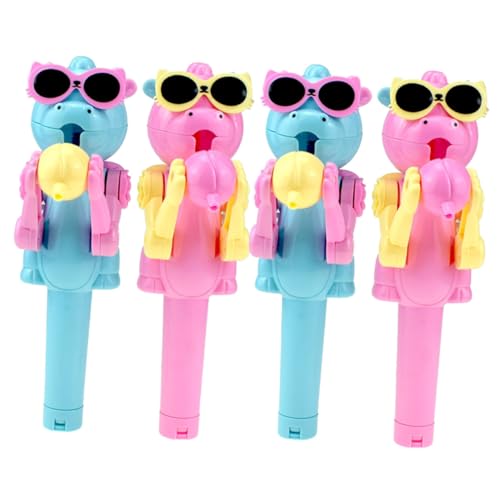 POPETPOP 4 Stück Teiliges Dinosaurier Lutscher Roboter Kreative Lollipop Halter für Lustiger Partyspaß Sicherer Kunststoff für Jungen und Mädchen POPETPOP 4 Stück Teiliges Dinosaurier Lutscher Roboter Kreative Lollipop Halter für Lustiger Partyspaß Sicherer Kunststoff für Jungen und Mädchen von POPETPOP