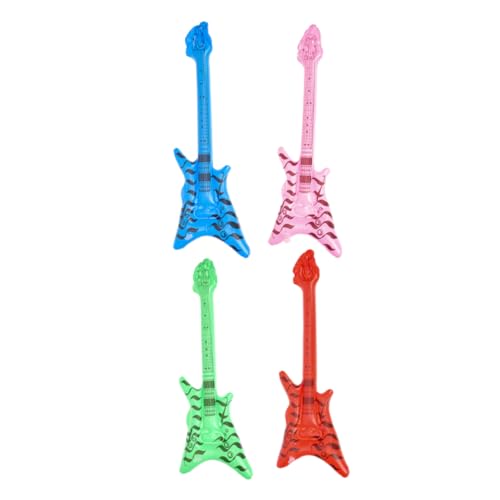 POPETPOP 4 Teiliges Set Aufblasbares Rockinstrument Pappgitarre Gitarre Rockgitarre Gitarrenspielzeug E Gitarre E Gitarre Prop Gitarrenzubehör Aufblasbare Gitarre PVC POPETPOP 4 Teiliges Set Aufblasbares Rockinstrument Pappgitarre Gitarre Rockgitarre Gitarrenspielzeug E Gitarre E Gitarre Prop Gitarrenzubehör Aufblasbare Gitarre PVC von POPETPOP