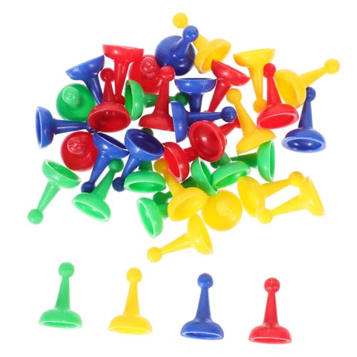 POPETPOP 40Stücke Teiliges aus Kunststoff Schachfiguren Bunten Farben Ersatzteile für Brettspiele für Schachliebhaber und für Freunde und Familie POPETPOP 40Stücke Teiliges aus Kunststoff Schachfiguren Bunten Farben Ersatzteile für Brettspiele für Schachliebhaber und für Freunde und Familie von POPETPOP