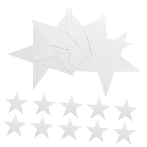 POPETPOP 48 Stück Doppelseitige Glitzerpapiersterne Mit Sternausschnitt Für Pinnwände Im Klassenzimmer, Zum Selberschreiben, Kritzeln Und Für Partydekorationen POPETPOP 48 Stück Doppelseitige Glitzerpapiersterne Mit Sternausschnitt Für Pinnwände Im Klassenzimmer, Zum Selberschreiben, Kritzeln Und Für Partydekorationen von POPETPOP