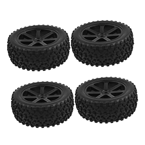 POPETPOP 4Stücke Off Road Fahrzeug Spielzeugräder für Modellautos Langlebige Schwarze Reifen Kompatibel mit Redcat Hpi Spielzeugteile POPETPOP 4Stücke Off Road Fahrzeug Spielzeugräder für Modellautos Langlebige Schwarze Reifen Kompatibel mit Redcat Hpi Spielzeugteile von POPETPOP
