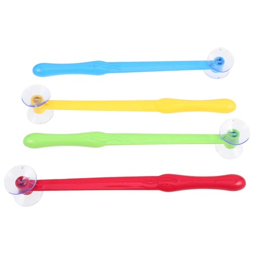 POPETPOP 4 Stücke Kinder Saugnapf Hammer Spielzeug für Interaktives Lernen Einstellbare Spielmodi Motorische Fähigkeiten Frühe Bildung für Jungen und Mädchen von POPETPOP