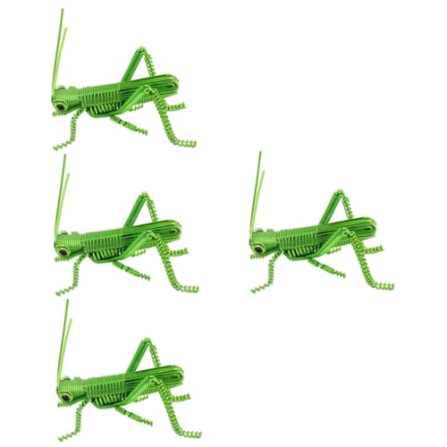 POPETPOP 4stücke Simulation Realistic Aluminium Draht Insektenfigur Vivid Heuschrecken Modell Für Tischdekoration Geschenkideen Kunsthandwerk Und Wohnraumgestaltung POPETPOP 4stücke Simulation Realistic Aluminium Draht Insektenfigur Vivid Heuschrecken Modell Für Tischdekoration Geschenkideen Kunsthandwerk Und Wohnraumgestaltung von POPETPOP