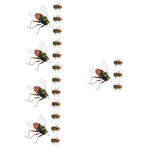 POPETPOP 5 Sätze 5 Sätze Hochsimulation Insektenbienenmodell Bienenornament Kleine Bienenfiguren Miniaturbienenfigur Simulationsmodell Tierfiguren Kognitionsstütze Bienenstatuen 4 Stücke * 5 von POPETPOP