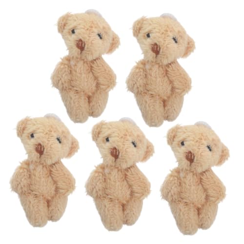 POPETPOP 5 Stück Bär Plüsch Ausgestopfter Bär Minibären Aus Plüsch Winziger Bär Partygeschenke Tragen Taschenbär Kleiner Bär Ausgestopfte Tiere Mini-stoffbären Schlüsselanhänger Bär Khaki POPETPOP 5 Stück Bär Plüsch Ausgestopfter Bär Minibären Aus Plüsch Winziger Bär Partygeschenke Tragen Taschenbär Kleiner Bär Ausgestopfte Tiere Mini-stoffbären Schlüsselanhänger Bär Khaki von POPETPOP