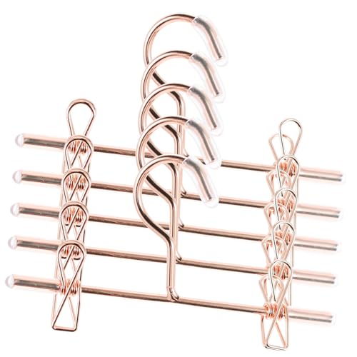 POPETPOP 5 Stück Teiliges Mini Puppenkleiderbügel aus Metall Roségold Kleine Kleiderbügel für Puppenkleidung für Puppenschränke und Minihäuser Platzsparend und Praktisch POPETPOP 5 Stück Teiliges Mini Puppenkleiderbügel aus Metall Roségold Kleine Kleiderbügel für Puppenkleidung für Puppenschränke und Minihäuser Platzsparend und Praktisch von POPETPOP