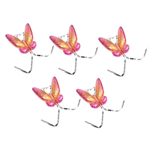 POPETPOP 5 Stück Teiliges Schmetterling Ballon mit Rückenträger Zauberhafte Fotorequisiten Kreative Partydekoration für Kindergeburtstag Auffällige Schmetterlings Deko für Festliche Events von POPETPOP