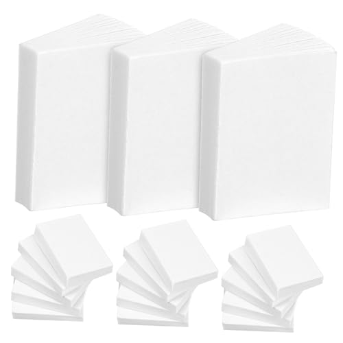 POPETPOP 50 Stück Mini-Buchspielzeug bunt Puppenhaus Mini-Buchrohlinge Miniaturbücher für Puppenstuben Mini-Puppenbücher DIY-Minibücher Miniatur -Dinge Bücher Papier Weiß von POPETPOP
