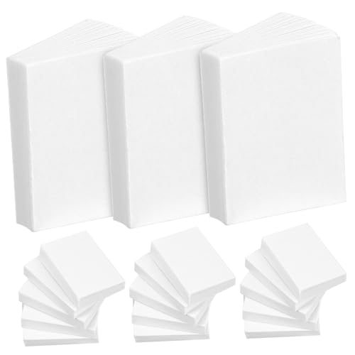 POPETPOP 50 Stück Mini-buchspielzeug Machen Puppe Mini Bücher Miniaturen Zum Basteln Mini-bücher-Ornamente Bücher Mini Leere Minibücher Mini -bücher Hoch Papier Weiß von POPETPOP