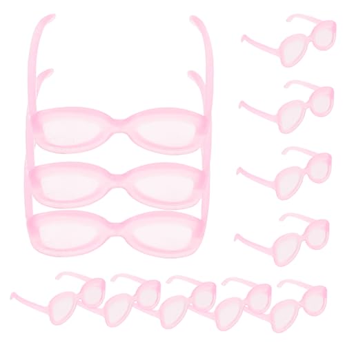 POPETPOP 50 Stück Plastikpuppenbrille Klein Gläser Für Mini Brille Winzige Brille -Brillen-Requisiten Plastik -augenbrillen Lustige Brillenspielzeuge Cosplay-Brillen Rosa POPETPOP 50 Stück Plastikpuppenbrille Klein Gläser Für Mini Brille Winzige Brille -Brillen-Requisiten Plastik -augenbrillen Lustige Brillenspielzeuge Cosplay-Brillen Rosa von POPETPOP