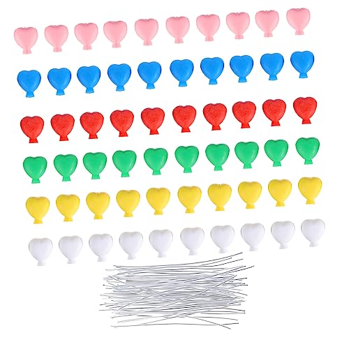 POPETPOP 50 Stück Puppenhaus-Ballon Feengarten Zubehör Ornament Geburtstagskuchen Papierbecher Miniaturdekoration DIY-Mikrolandschaftsdekoration bunt Zylinder Requisiten von POPETPOP