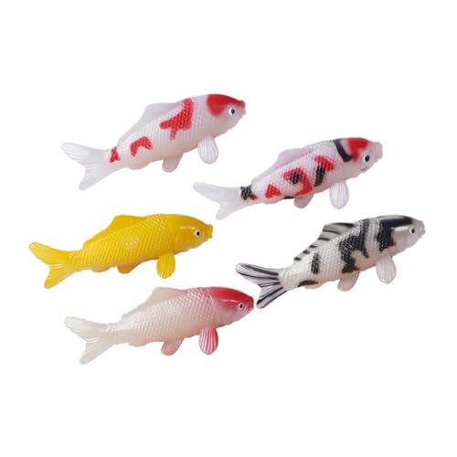 POPETPOP 5stücke Fisch Figuren Aquarien Dekoration Lebensechte Fälschungen Bunten Farben Für Fotografie Und Teichgestaltung POPETPOP 5stücke Fisch Figuren Aquarien Dekoration Lebensechte Fälschungen Bunten Farben Für Fotografie Und Teichgestaltung von POPETPOP
