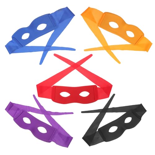POPETPOP 5Stücke Maske Cosplay Halbgesichtsmasken für Kostümpartys Maskerade Halloween Handwerkskunst Einzigartiges Design POPETPOP 5Stücke Maske Cosplay Halbgesichtsmasken für Kostümpartys Maskerade Halloween Handwerkskunst Einzigartiges Design von POPETPOP