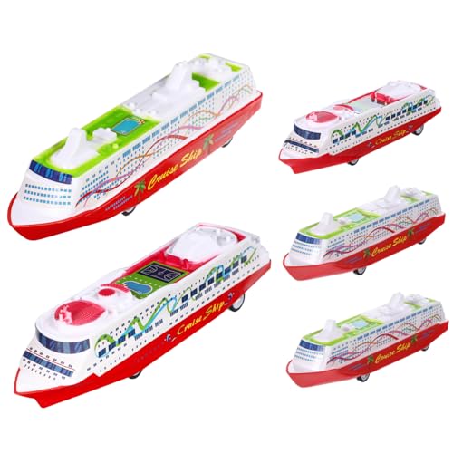 POPETPOP 5Stücke Teiliges Modell Dampfschiff für Realistisches Pull Back Schiffsdesign aus Hochwertigem Fördert Kognitive Fähigkeiten und Interaktiven Spaß für Dekoration POPETPOP 5Stücke Teiliges Modell Dampfschiff für Realistisches Pull Back Schiffsdesign aus Hochwertigem Fördert Kognitive Fähigkeiten und Interaktiven Spaß für Dekoration von POPETPOP