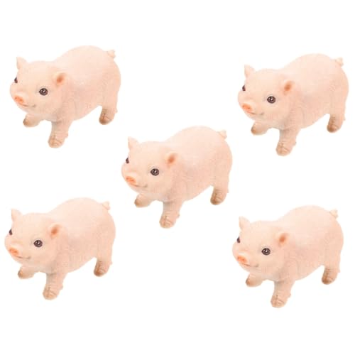POPETPOP 5pcs Simulation Schweinchen Ornamente Bauernschwein-skulptur Tierfiguren Nutztiere Ferkel Realistische Schweinestatue Spielzeugfigur Tierische Kuchenfiguren Aufblasbar Harz POPETPOP 5pcs Simulation Schweinchen Ornamente Bauernschwein-skulptur Tierfiguren Nutztiere Ferkel Realistische Schweinestatue Spielzeugfigur Tierische Kuchenfiguren Aufblasbar Harz von POPETPOP