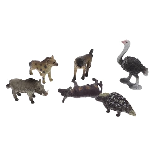 POPETPOP 6 Stück Afrikanische Tiermodelle Tierfiguren Tierspielzeug Bison- Kleine Tiere Spielzeugtiere Künstliches Tier Mini-Wildtier Harz POPETPOP 6 Stück Afrikanische Tiermodelle Tierfiguren Tierspielzeug Bison- Kleine Tiere Spielzeugtiere Künstliches Tier Mini-Wildtier Harz von POPETPOP