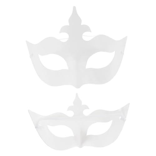 POPETPOP 6 Stück Blanko Kronen Papiermasken zum Bemalen DIY Halbgesichtsmasken aus Papier Kindergeburtstag Halloween Party und für Kindergarten und Cosplay POPETPOP 6 Stück Blanko Kronen Papiermasken zum Bemalen DIY Halbgesichtsmasken aus Papier Kindergeburtstag Halloween Party und für Kindergarten und Cosplay von POPETPOP
