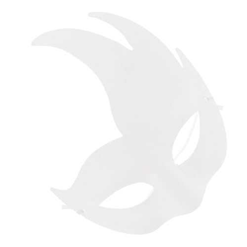 POPETPOP 6 Stück DIY Pappmaske aus Unbemalte Weiße Kostümmasken zum Bemalen Party und Maskerade Requisiten für Halloween Karneval Geburtstage und POPETPOP 6 Stück DIY Pappmaske aus Unbemalte Weiße Kostümmasken zum Bemalen Party und Maskerade Requisiten für Halloween Karneval Geburtstage und von POPETPOP