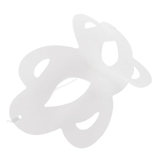 POPETPOP 6 Stück DIY Schmetterlingsmasken aus Pappe Unbemalte Blanko Masken zum Basteln für Erwachsene Kreative Bastelmasken für Party Karneval und Halloween POPETPOP 6 Stück DIY Schmetterlingsmasken aus Pappe Unbemalte Blanko Masken zum Basteln für Erwachsene Kreative Bastelmasken für Party Karneval und Halloween von POPETPOP
