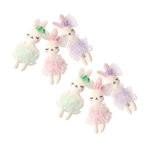 POPETPOP 6 Stück Kaninchenpuppe Haarschmuck Kuscheltier Aber Kaninchenmaterial zum Selbermachen Kaninchen-Miniatur Hasenpuppenschmuck Entzückendes Kaninchenspielzeug Tierpuppen Polyester POPETPOP 6 Stück Kaninchenpuppe Haarschmuck Kuscheltier Aber Kaninchenmaterial zum Selbermachen Kaninchen-Miniatur Hasenpuppenschmuck Entzückendes Kaninchenspielzeug Tierpuppen Polyester von POPETPOP