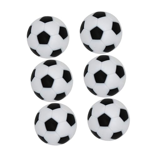 POPETPOP 6 Stück Mini Tischkicker Ersatzbälle Passende Foosball Ersatzbälle für Tischfußball für Jugend und Erwachsene Langlebig und Praktisch für Fußballspielbedarf POPETPOP 6 Stück Mini Tischkicker Ersatzbälle Passende Foosball Ersatzbälle für Tischfußball für Jugend und Erwachsene Langlebig und Praktisch für Fußballspielbedarf von POPETPOP