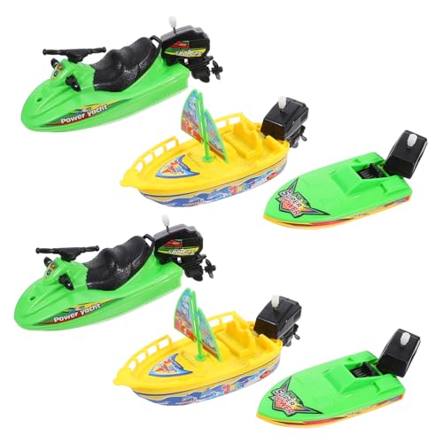 POPETPOP 6 Stück Teiliges Badespielzeug aus Robustem Kunststoff mit Segelboot Motorboot und Schnellboot Bewegliche Spielzeugboote für Kleinkinder Bunte Wasserspielzeuge für Badewanne und POPETPOP 6 Stück Teiliges Badespielzeug aus Robustem Kunststoff mit Segelboot Motorboot und Schnellboot Bewegliche Spielzeugboote für Kleinkinder Bunte Wasserspielzeuge für Badewanne und von POPETPOP