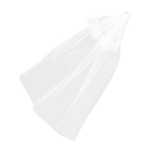 POPETPOP 6 Stück Teiliges Puppen Brautschleier Kurz Weiß Hochzeitsschleier Accessoires für Verschiedene Puppen Stilvolle Handgefertigte Vielseitige Hochzeitsdekoration POPETPOP 6 Stück Teiliges Puppen Brautschleier Kurz Weiß Hochzeitsschleier Accessoires für Verschiedene Puppen Stilvolle Handgefertigte Vielseitige Hochzeitsdekoration von POPETPOP