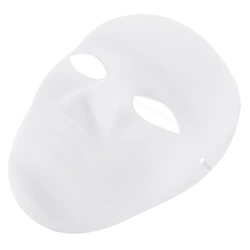 POPETPOP 6 Stück Weiße DIY Papiermasken zum Bemalen Leichte Gesichtsmasken aus Papiermasse Unbemalt für Halloween Karneval Cosplay und Kreative Bastelprojekte POPETPOP 6 Stück Weiße DIY Papiermasken zum Bemalen Leichte Gesichtsmasken aus Papiermasse Unbemalt für Halloween Karneval Cosplay und Kreative Bastelprojekte von POPETPOP