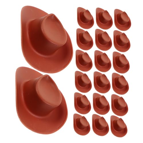POPETPOP 60 Stück Teiliges Mini Cowboy Hüte Kleine Western Partyhüte aus Süße Mini Caps für Puppen DIY Basteln Western Hochzeit Dekoration Austauschbar Kinderfreundlich Leicht Tragbar POPETPOP 60 Stück Teiliges Mini Cowboy Hüte Kleine Western Partyhüte aus Süße Mini Caps für Puppen DIY Basteln Western Hochzeit Dekoration Austauschbar Kinderfreundlich Leicht Tragbar von POPETPOP