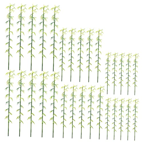 POPETPOP 60Stücke Künstliche Mini Bambus Dekoration Teiliges aus Hochwertigem für DIY Mikrolandschaften Kreative Projekte POPETPOP 60Stücke Künstliche Mini Bambus Dekoration Teiliges aus Hochwertigem für DIY Mikrolandschaften Kreative Projekte von POPETPOP