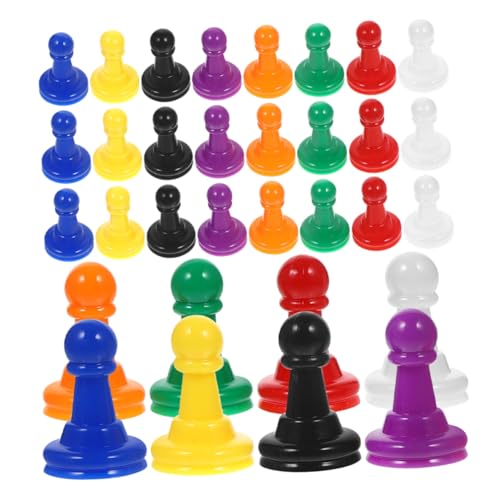 POPETPOP 64 Stück Brettspielstücke Chinesisches Schach Leeres Brettspiel Elektronisches Schachbrett Brettspielzähler Spielkartenständer Ketten-dreieck-Spiel Plastik POPETPOP 64 Stück Brettspielstücke Chinesisches Schach Leeres Brettspiel Elektronisches Schachbrett Brettspielzähler Spielkartenständer Ketten-dreieck-Spiel Plastik von POPETPOP
