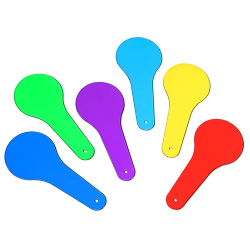 POPETPOP 6Stücke Lernfarbpaddel Teiliges Farbfilter Experimentier für Optische Experimente im Klassenzimmer Fördert Farbverständnis und Kreativität POPETPOP 6Stücke Lernfarbpaddel Teiliges Farbfilter Experimentier für Optische Experimente im Klassenzimmer Fördert Farbverständnis und Kreativität von POPETPOP