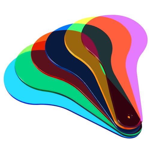 POPETPOP 6Stücke Teiliges Farbfilter Paddel für Lernspielzeug für Optische Experimente Fördert die Frühe Bildung und Farbverständnis Rutschfestes Design mit Praktischem Griff POPETPOP 6Stücke Teiliges Farbfilter Paddel für Lernspielzeug für Optische Experimente Fördert die Frühe Bildung und Farbverständnis Rutschfestes Design mit Praktischem Griff von POPETPOP