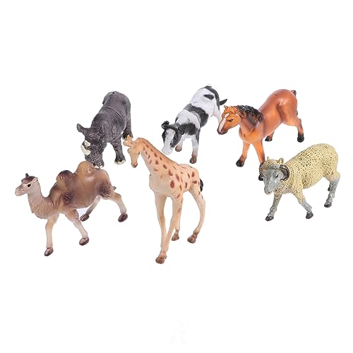 POPETPOP 6Stücke Teiliges Tierfiguren Spielset Cartoon Tierspielzeuge für Kinderzimmer Deko Hochwertige Kunststoffmodelle Sicher und Langlebig Kleine Hände POPETPOP 6Stücke Teiliges Tierfiguren Spielset Cartoon Tierspielzeuge für Kinderzimmer Deko Hochwertige Kunststoffmodelle Sicher und Langlebig Kleine Hände von POPETPOP