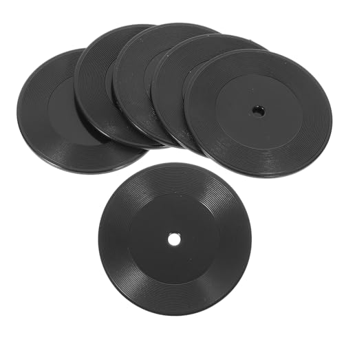 POPETPOP 6Stücke Vintage Schallplatten Puppenhaus Zubehör Realistische Deko für Mini Häuser und Landschaftsszenen Langlebige Kunststoffmaterialien Fotorequisiten POPETPOP 6Stücke Vintage Schallplatten Puppenhaus Zubehör Realistische Deko für Mini Häuser und Landschaftsszenen Langlebige Kunststoffmaterialien Fotorequisiten von POPETPOP