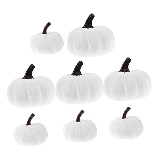 POPETPOP 8Stücke Künstliche Kürbisdekoration Teiliges für Halloween Realistische Schaumstoffornamente für Garten und Kreative DIY Dekorationen POPETPOP 8Stücke Künstliche Kürbisdekoration Teiliges für Halloween Realistische Schaumstoffornamente für Garten und Kreative DIY Dekorationen von POPETPOP