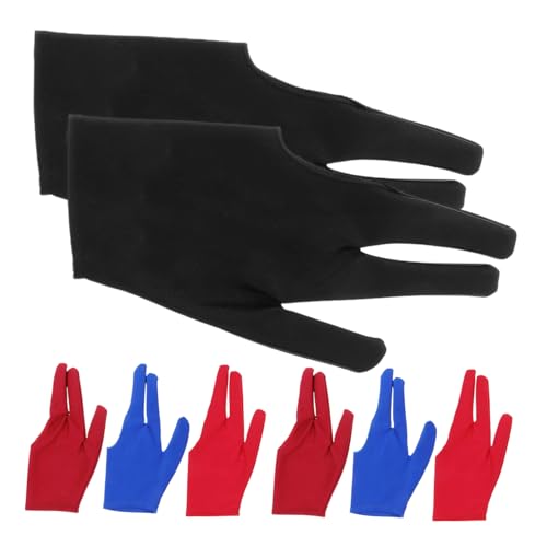 POPETPOP 8Stücke Teiliges Yoyo Handschuh Set Atmungsaktive Billardhandschuhe für Herren und Damen Finger Design rutschfest und Verschleißfest für Pool und Tischspiele Hohe POPETPOP 8Stücke Teiliges Yoyo Handschuh Set Atmungsaktive Billardhandschuhe für Herren und Damen Finger Design rutschfest und Verschleißfest für Pool und Tischspiele Hohe von POPETPOP